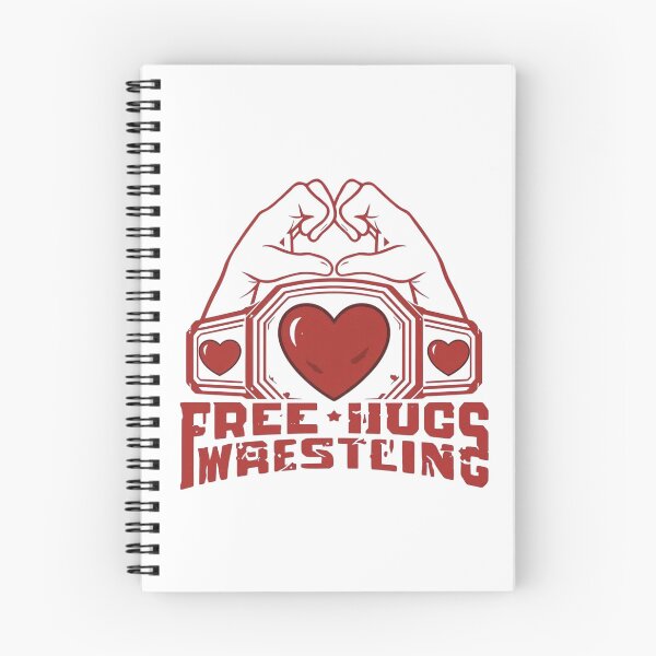Artikelvorschau, KOSTENLOSE UMARMUNGEN Retro-Wrestling der 80er | Lustige Vintage-Spandex-Grafik entworfen und verkauft von Bada-stickers.