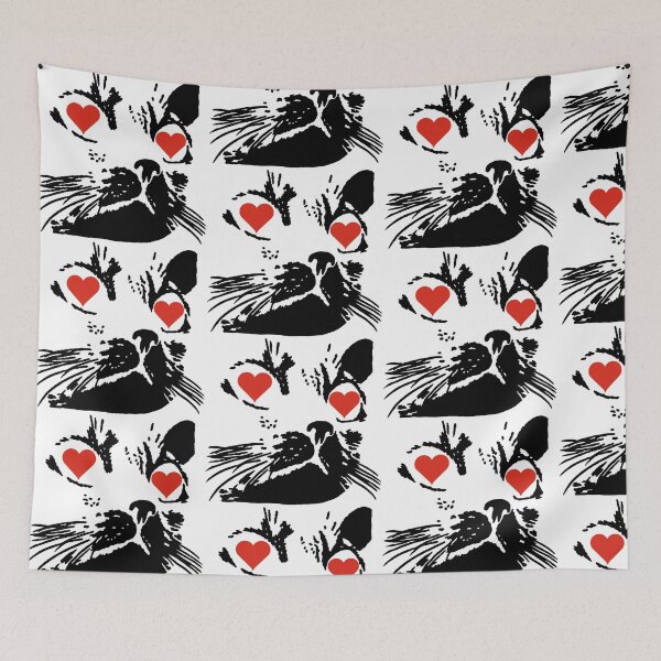 Item preview, A black cat's love designed and sold by Lagueny.