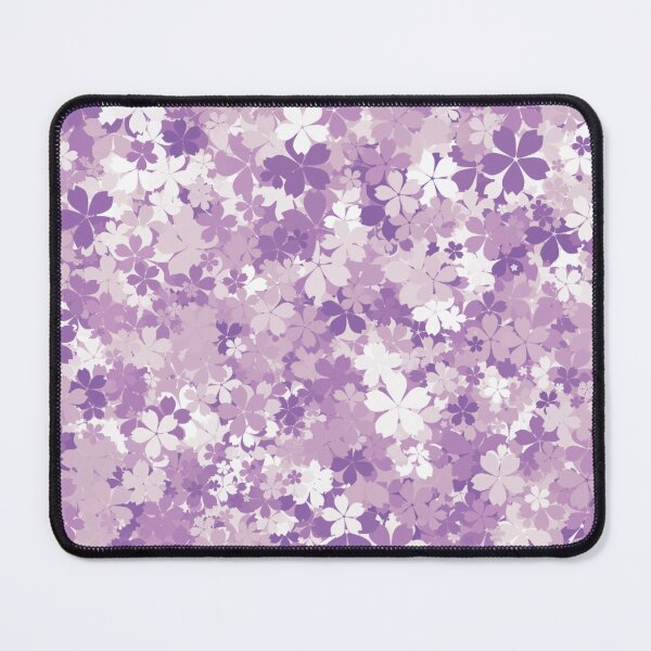 Item preview, Purple Floral Pattern – Soft Aesthetic Flower Design designed and sold by Carftastic.
