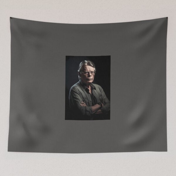 Item preview, STEPHEN-KING-THE-THINKER-IN-GRAY--- designed and sold by ZaydinPattison.