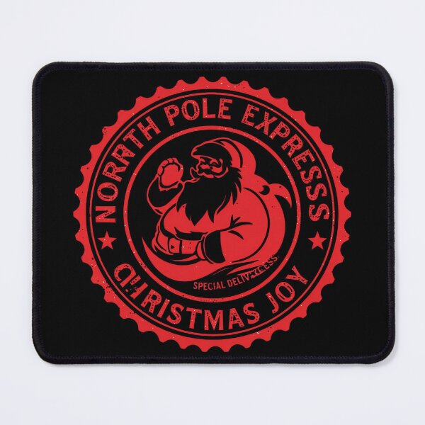 Item preview, Santa’s Air Mail Stamp Design Retro “North Pole Express” 5 designed and sold by Neon G.