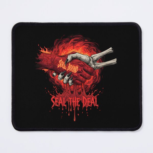 Item preview, Fiery Demonic Soul Bound Handshake designed and sold by k3rstman1.
