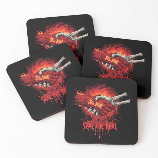 Item preview, Fiery Demonic Soul Bound Handshake designed and sold by k3rstman1.