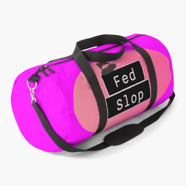 Item preview, Fed Slop Psyop Meme - Internet Culture Satire - Mango Talk Bubble - Neon Magenta edition designed and sold by Miss Cutie Designs.
