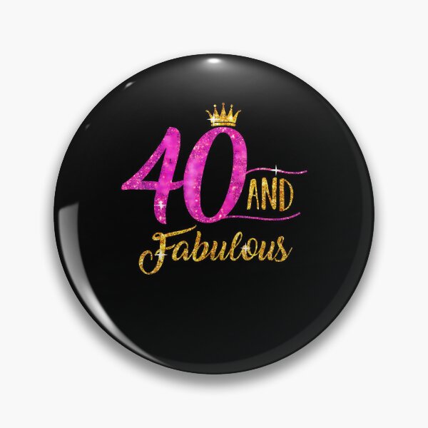 Aperçu de l'œuvre 40 ans et fabuleux - Cadeau d'anniversaire pour une personne de 40 ans créée et vendue par TysonLangosh.