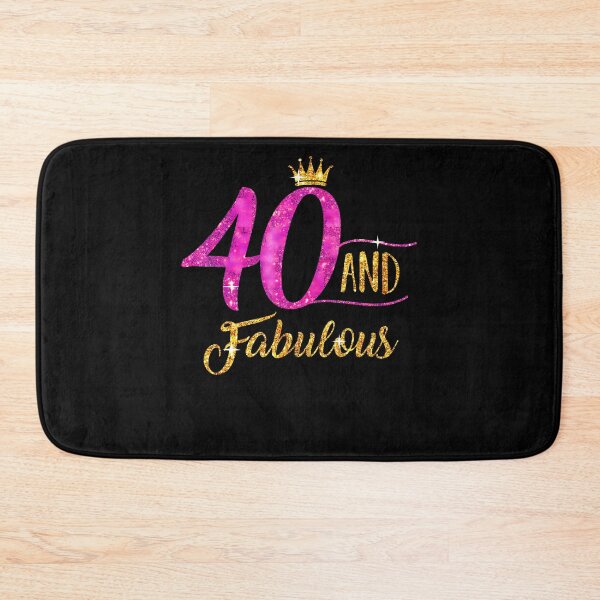 Item preview, 40 And Fabulous 	 40Th Birthday Gift 40 Yrs Old B-Day designed and sold by TysonLangosh.