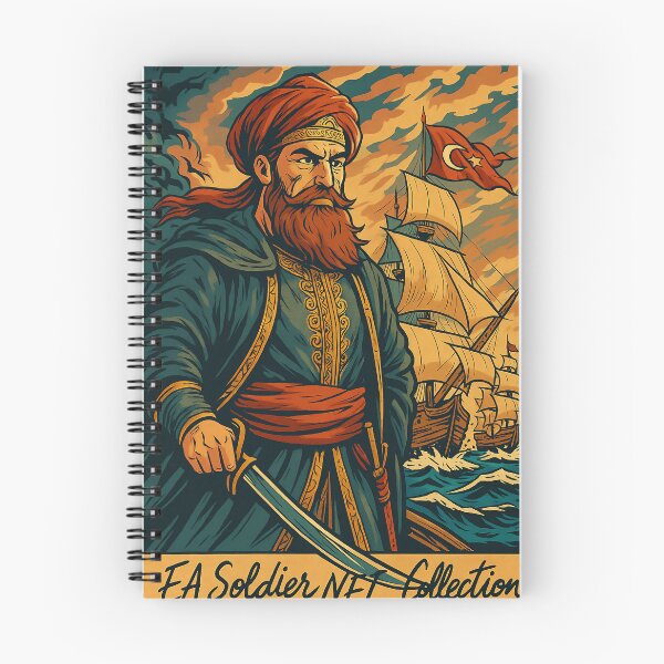 Item preview, Barbarossa, Turkish Admiral Red Beard, EA Soldier NFT Collection Admirals Series designed and sold by EASNFTCOL.