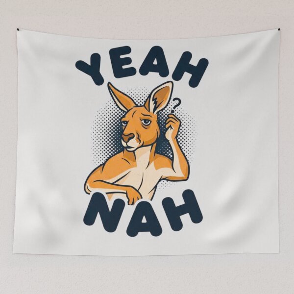 Item preview, Yeah Nah Australian Slang Shirt - Funny Aussie Saying Gift designed and sold by FitEnvy.