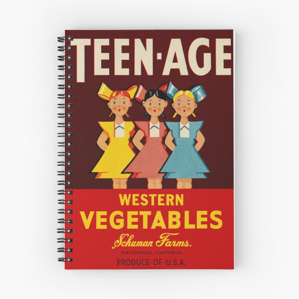 Item preview, Teenage Western Vegetables  designed and sold by NoisyNosyNancy.