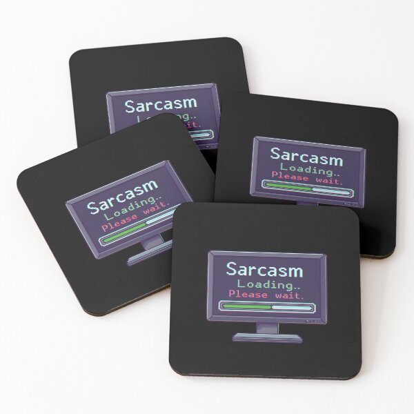 Item preview, Sarcasm Loading… Please Wait progress bar half full 2 designed and sold by Neon G.