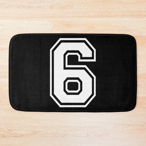 Item preview, Number 6 	 Birthday Varsity Sports Team Jersey designed and sold by TysonLangosh.