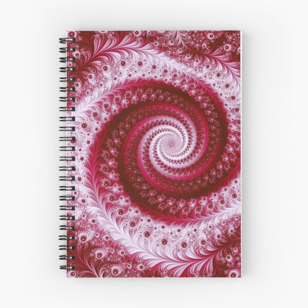 Item preview, Abstract Red & Pink Floral Fractal Swirl designed and sold by SXW Designs.