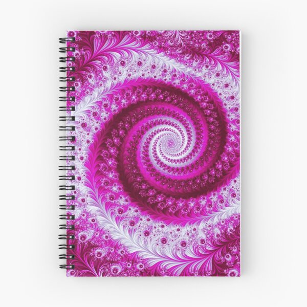 Item preview, Abstract Pink & White Floral Fractal Swirl designed and sold by SXW Designs.