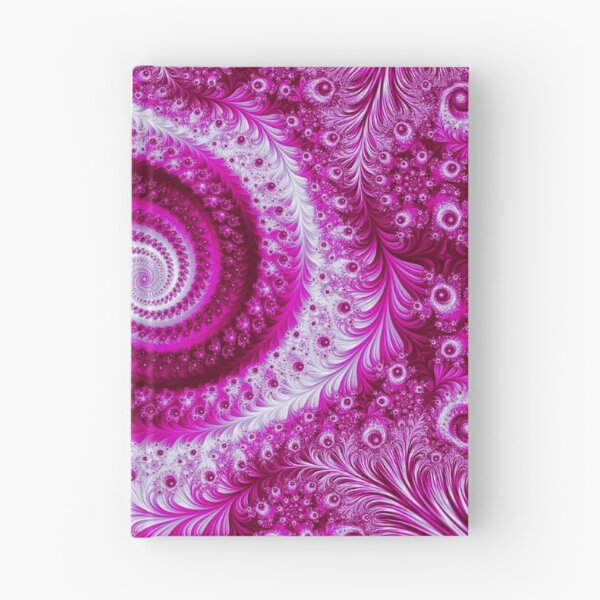 Item preview, Abstract Pink & White Floral Fractal Swirl designed and sold by SXW Designs.