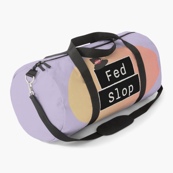 Item preview, Fed Slop Psyop Meme - Internet Culture Satire - Mango Talk Bubble - Lavender edition designed and sold by Miss Cutie Designs.