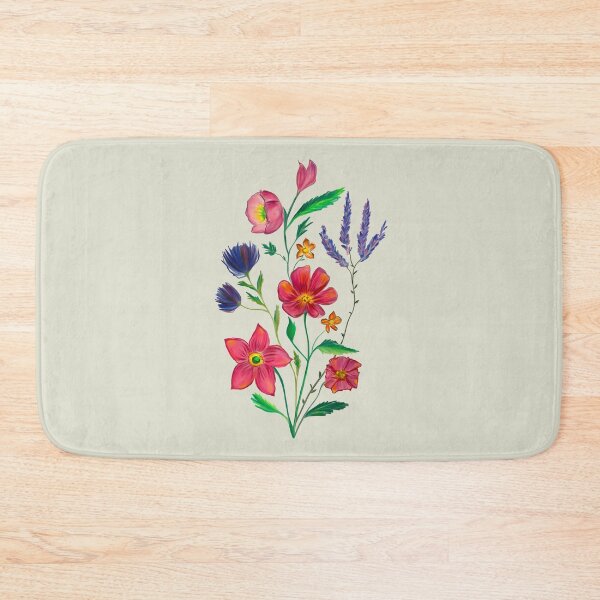 Item preview, Hand painted Bright Flowers Floral Bouquet designed and sold by Petra Lang.
