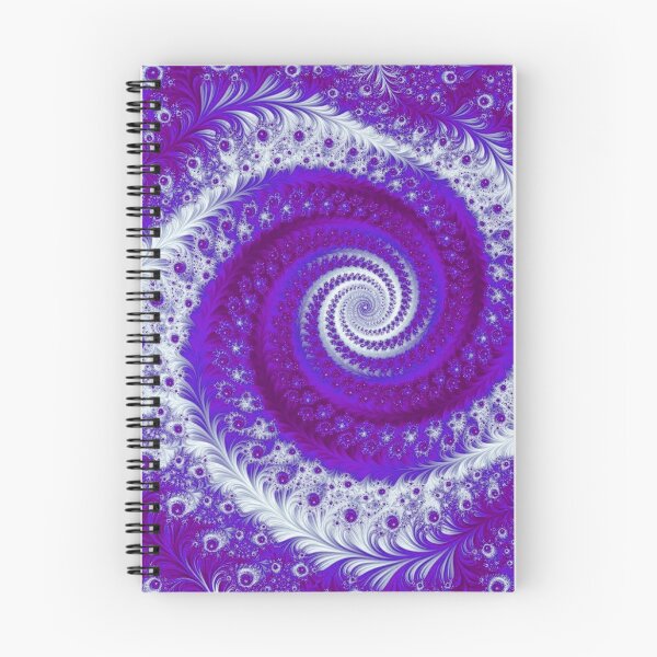 Item preview, Abstract Purple & White Floral Fractal Swirl designed and sold by SXW Designs.