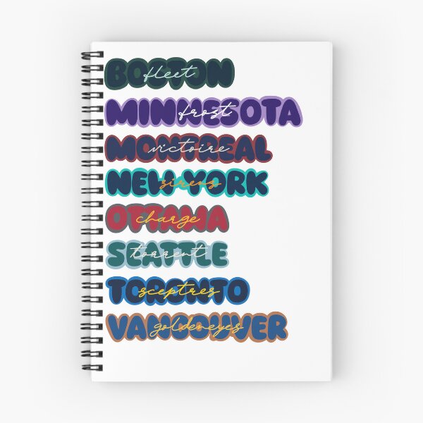 Item preview, PWHL Teams designed and sold by Madalyn Ladd.