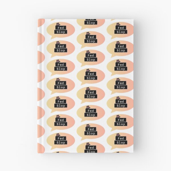 Item preview, Fed Slop Psyop Meme - Internet Culture Satire - Mango Talk Bubble - White edition designed and sold by Miss Cutie Designs.