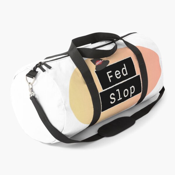 Item preview, Fed Slop Psyop Meme - Internet Culture Satire - Mango Talk Bubble - White edition designed and sold by Miss Cutie Designs.