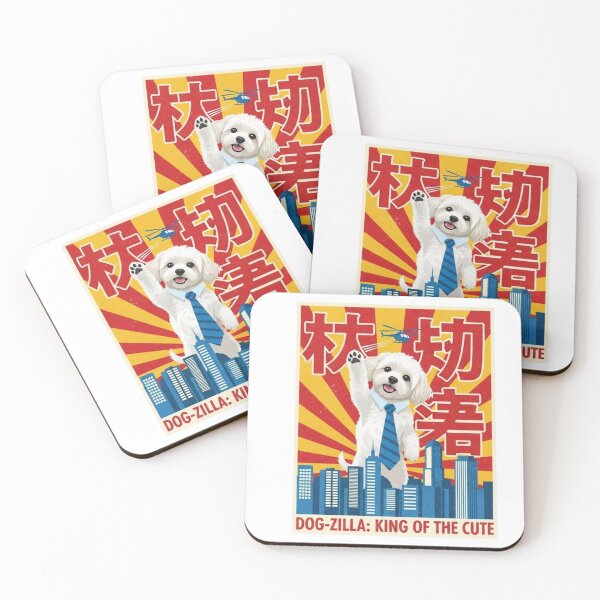 Item preview, Maltipoo Godzilla Design designed and sold by TobyTheMaltipoo.