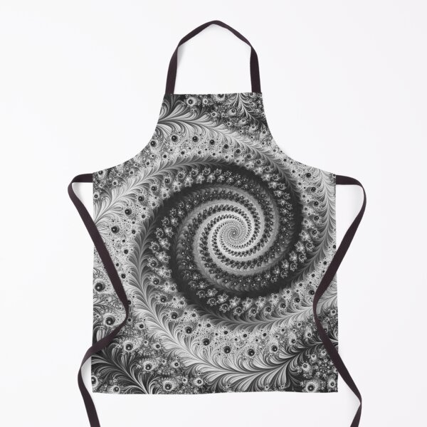 Item preview, Abstract Black & White Floral Fractal Swirl designed and sold by SXW Designs.