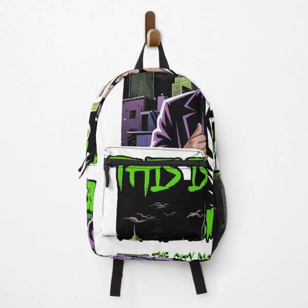 Item preview, Dangerous Neon City Stage Urban Streetwear Design designed and sold by GudBuyArt.