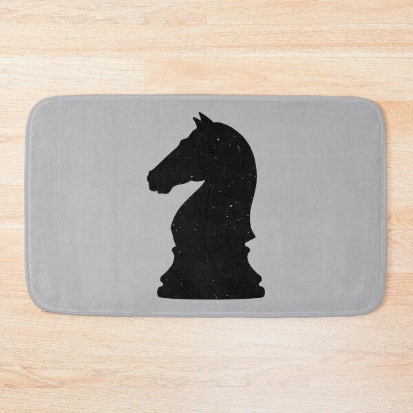 Item preview, space chess - chess pieces - KNIGHT - galaxy silhouette designed and sold by Prtina.