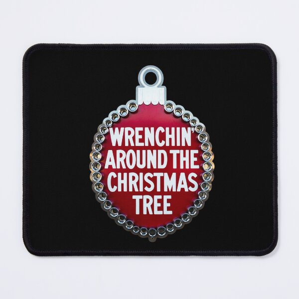 Item preview, Wrenching Around the Christmas Tree designed and sold by RisingWolfStudio.