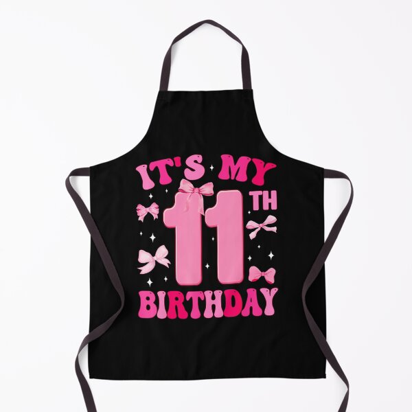 Item preview, It'S My 11Th Birthday Girl Coquette Bow 11 Year Old Party designed and sold by TysonLangosh.