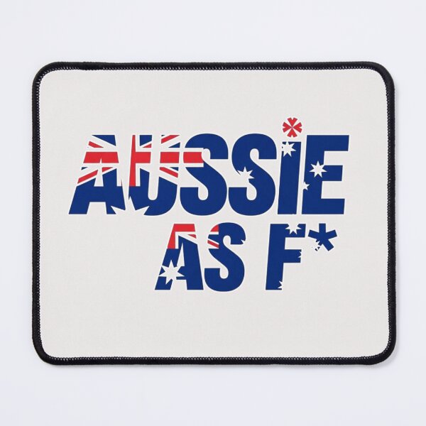 Item preview, Aussie as F*"**  Australian Slang Shirt - Funny Aussie Saying Gift designed and sold by FitEnvy.