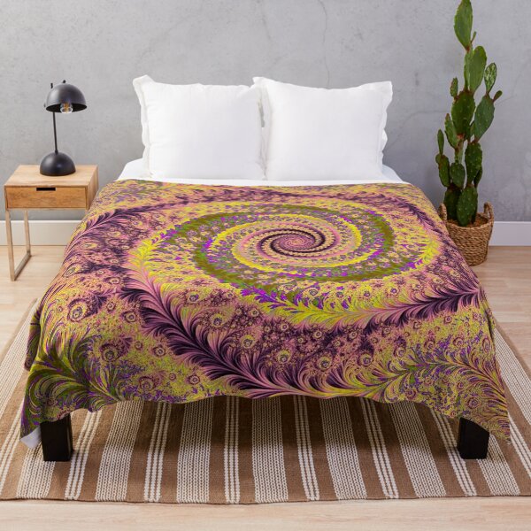 Item preview, Abstract Multicolored Floral Fractal Swirl Mix 4 designed and sold by SXW Designs.