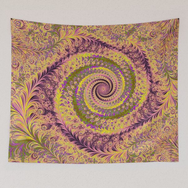 Item preview, Abstract Multicolored Floral Fractal Swirl Mix 4 designed and sold by SXW Designs.