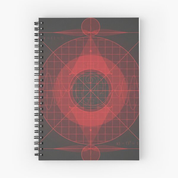 Item preview, Sacred Geometry and Advanced Formulas - Red Technical Design designed and sold by ViralCollector.
