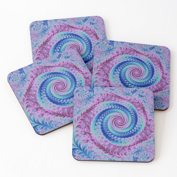 Item preview, Abstract Multicolored Floral Fractal Swirl Mix 5 designed and sold by SXW Designs.