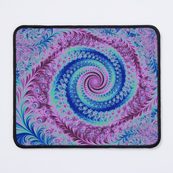 Item preview, Abstract Multicolored Floral Fractal Swirl Mix 5 designed and sold by SXW Designs.