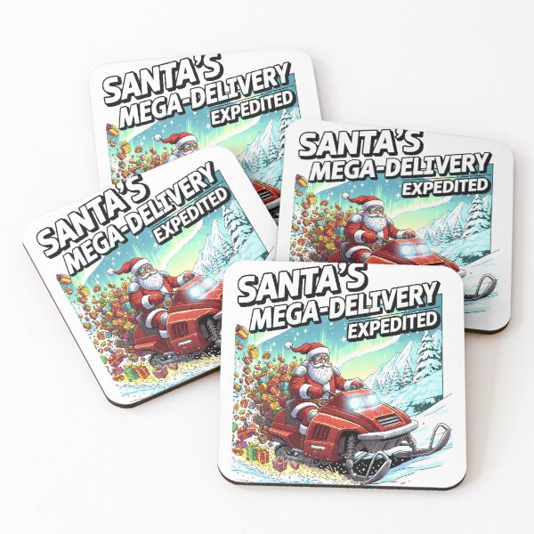 Item preview, Santa's mega - delivery expedited designed and sold by Concept-Hub.
