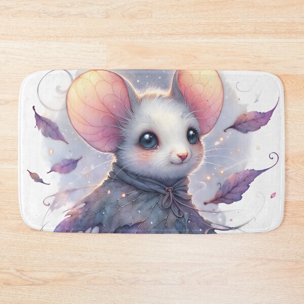 Item preview, Glowing Mouse Gothic Watercolor Fantasy designed and sold by RubisLeaf.