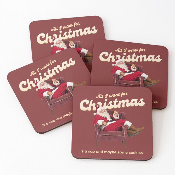 Item preview, “Santa’s Christmas Plan: Nap First, Cookies Later” designed and sold by SamartkitDesign.