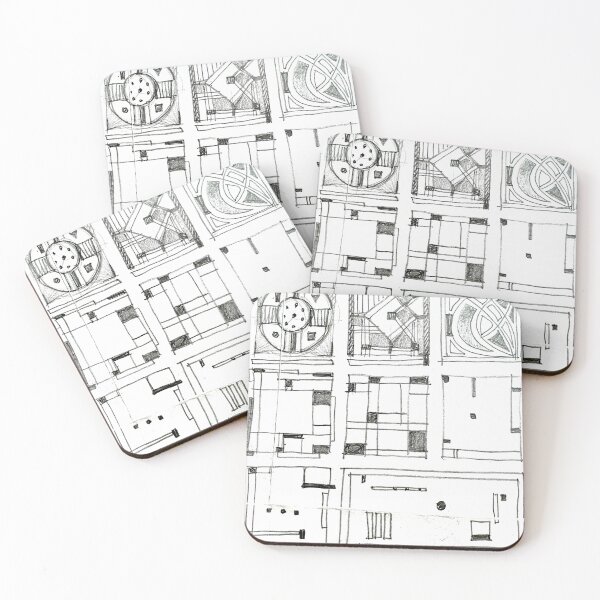 Item preview, squares abstract designed and sold by Tereza Pilar  Art.