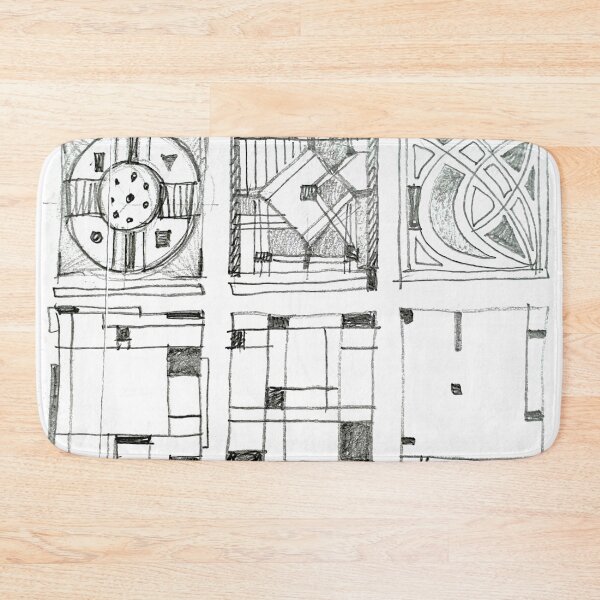 Item preview, squares abstract designed and sold by Tereza Pilar  Art.