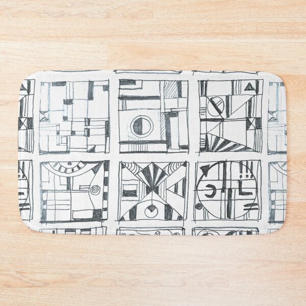 Item preview, abstract squares designed and sold by Tereza Pilar  Art.