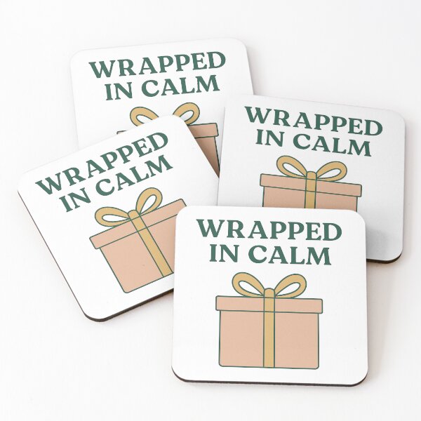 Item preview, Wrapped in Calm – Minimalist Christmas Gift Peaceful Holiday Design designed and sold by ZenAndKarma.