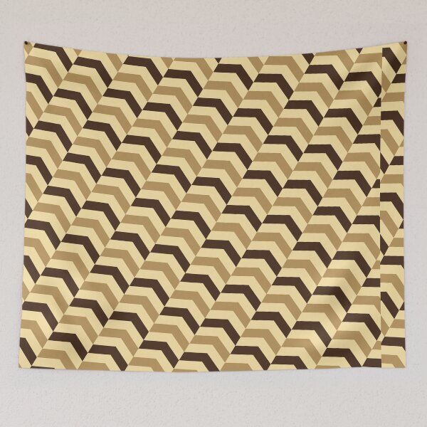 Item preview, Cute Creamy Crosshatch Chevron Versailles Abstract Geometric Pattern designed and sold by RoyalStarsPatts.
