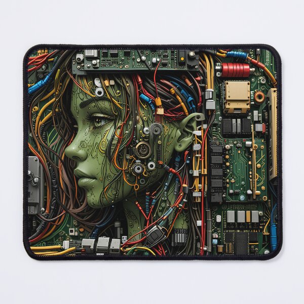 Item preview, electrical girl designed and sold by Capacitor-Ant.