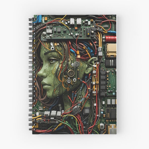 Item preview, electrical girl designed and sold by Capacitor-Ant.