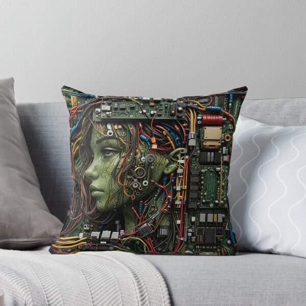 Item preview, electrical girl designed and sold by Capacitor-Ant.