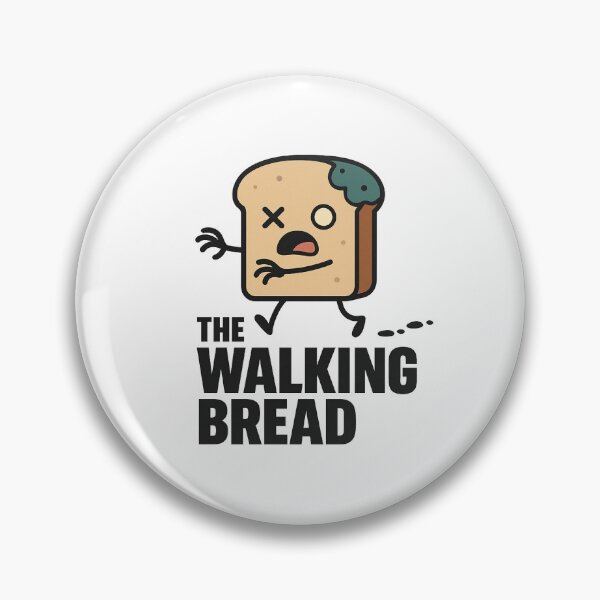 Item preview, The Walking Bread – Cute Zombie Loaf Parody | Funny Gluten-Free Horror Comedy Design designed and sold by My Gluten Free Life UK.