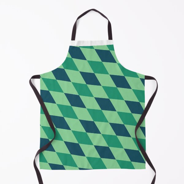 Item preview, Awesome Green Diamond Checkers Checkered Abstract Geometric Pattern designed and sold by RoyalStarsPatts.