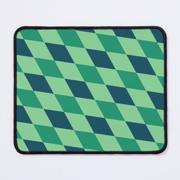 Item preview, Awesome Green Diamond Checkers Checkered Abstract Geometric Pattern designed and sold by RoyalStarsPatts.